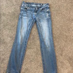 Miss me Size 28 light blue jeans